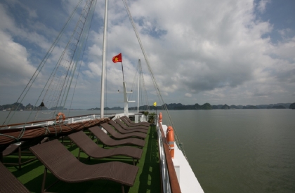 Oriental Sails cruise - sundeck